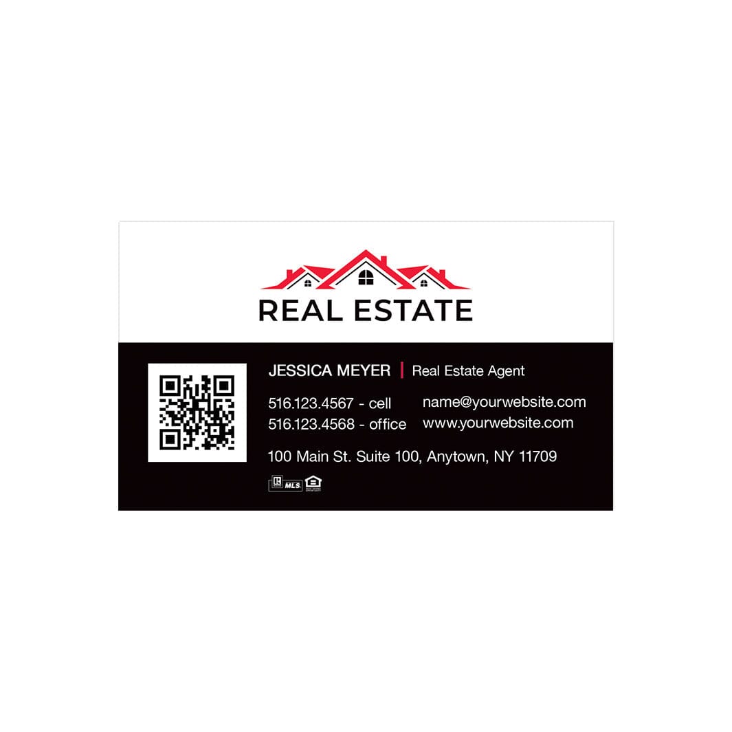 Independent real estate business card magnets