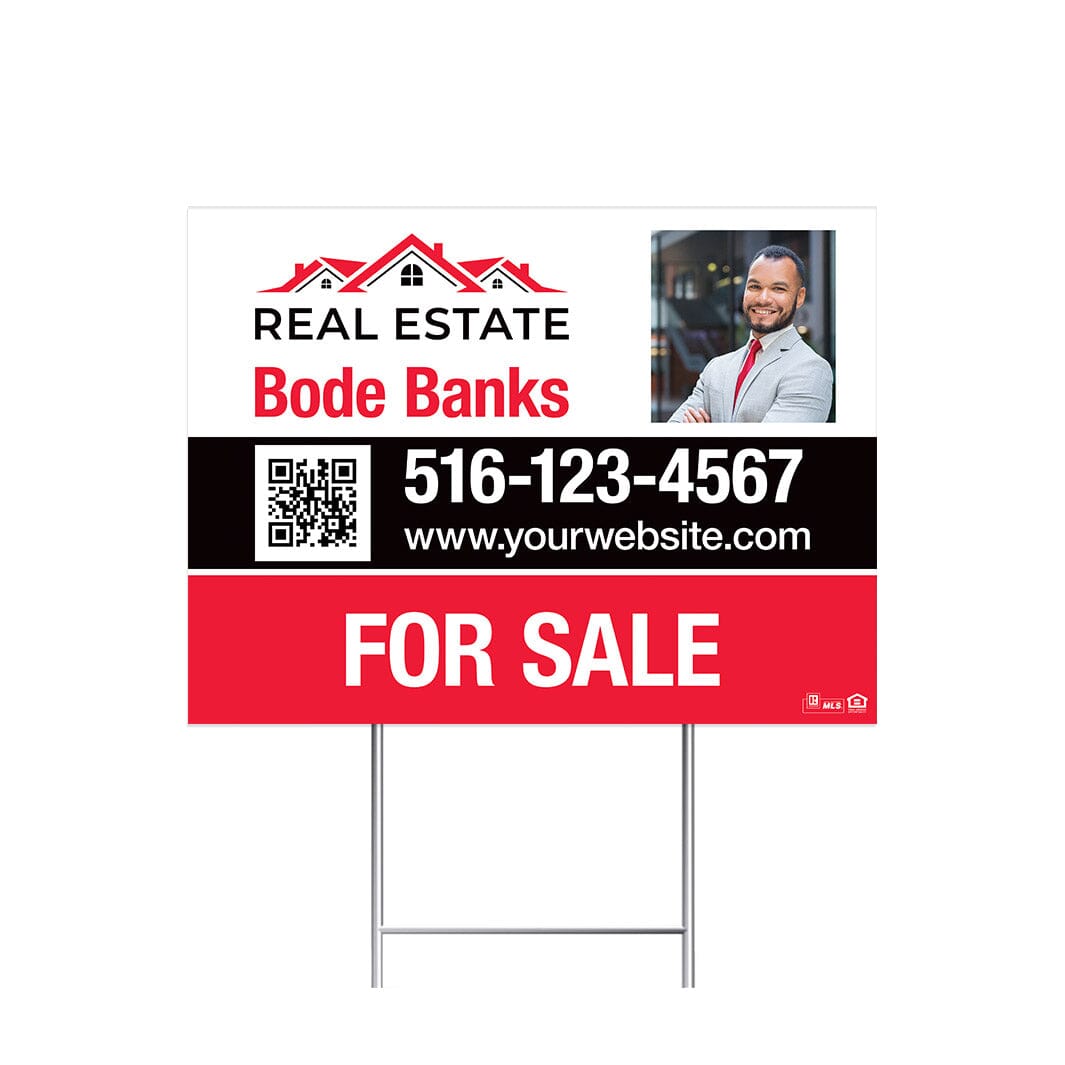 Independent real estate yard signs