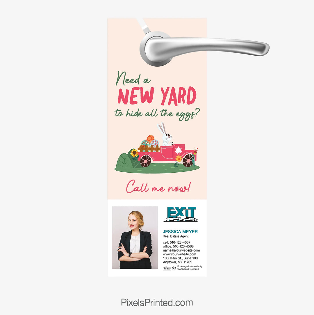 EXIT realty seasonal door hangers for real estate agents