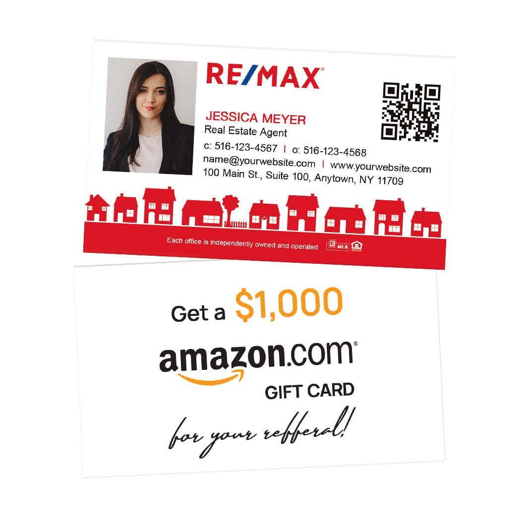 REMAX real estate referral cards