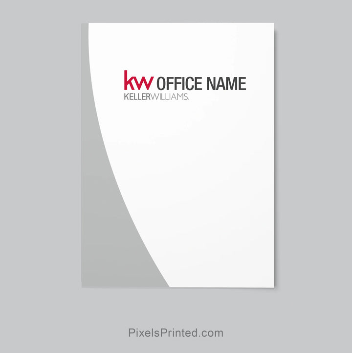 Keller Williams realtor presentation folder for buyer and seller meetings
