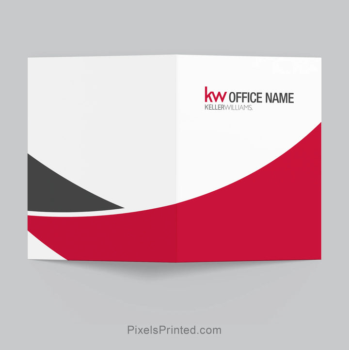 custom Keller Williams listing presentation folder for real estate agents