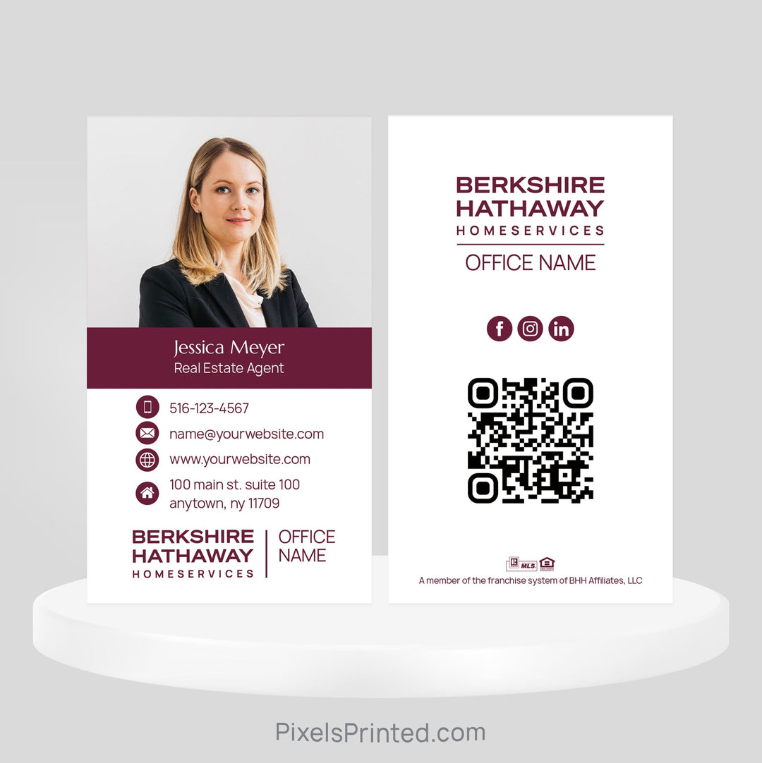 Berkshire Hathaway business cards Business Cards PixelsPrinted 
