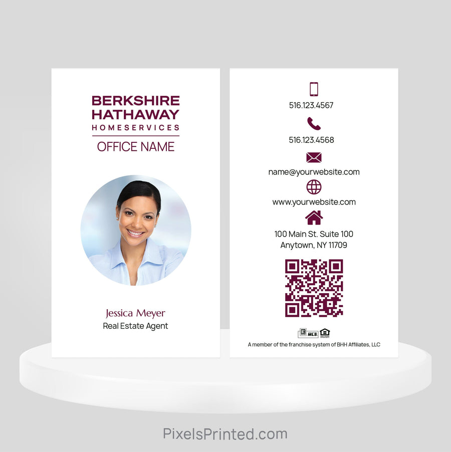 Berkshire Hathaway business cards Business Cards PixelsPrinted 