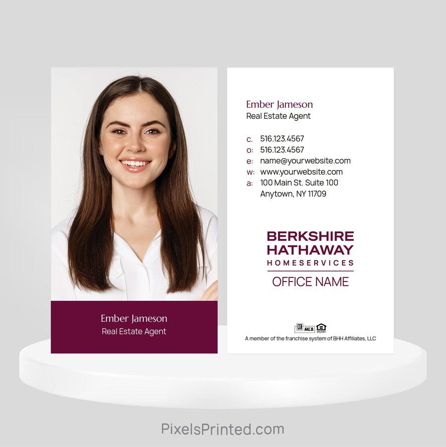 Berkshire Hathaway business cards Business Cards PixelsPrinted 