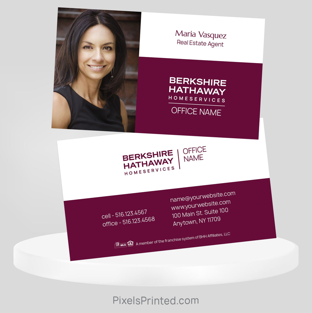 Berkshire Hathaway business cards Business Cards PixelsPrinted 