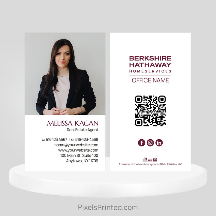 Berkshire Hathaway business cards Business Cards PixelsPrinted 