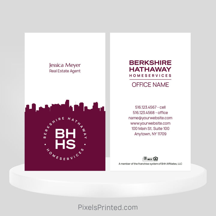 Berkshire Hathaway business cards Business Cards PixelsPrinted 
