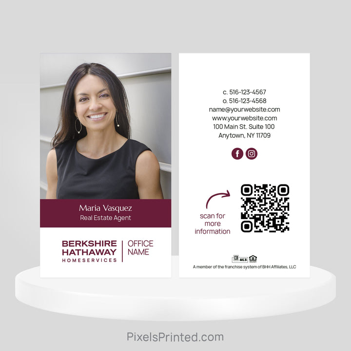 Berkshire Hathaway business cards Business Cards PixelsPrinted 