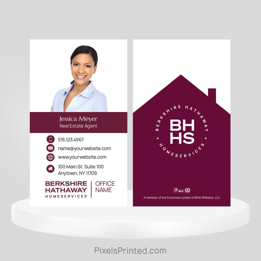 Berkshire Hathaway business cards Business Cards PixelsPrinted 