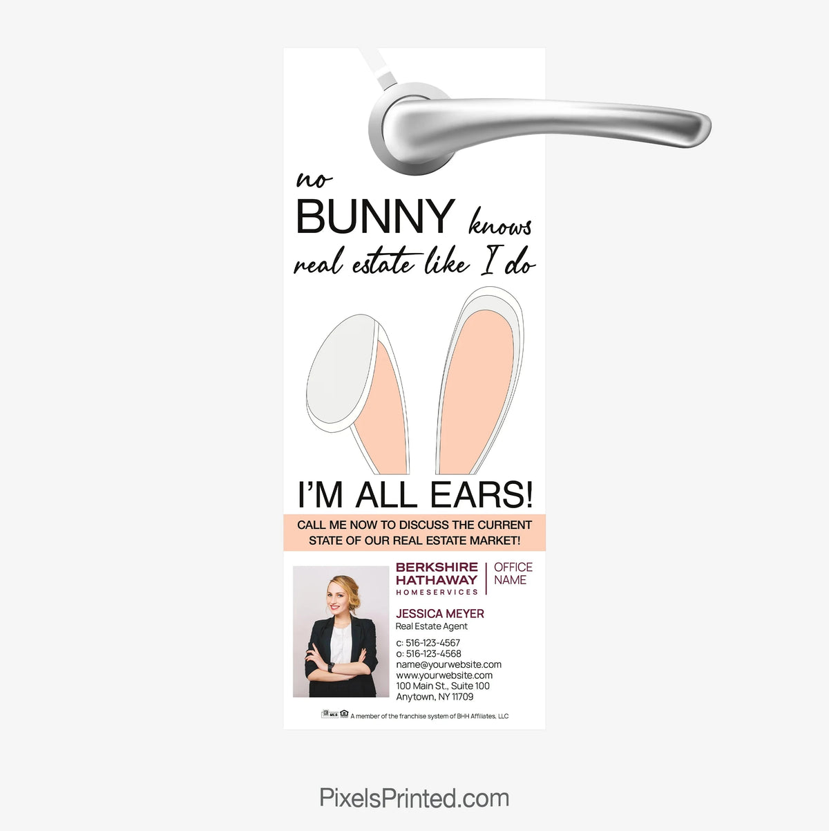 Berkshire Hathaway Easter door hangers PixelsPrinted 