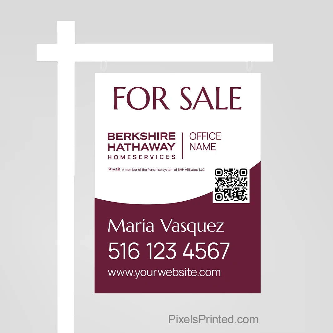 Berkshire Hathaway for sale sign panels sign panels PixelsPrinted 
