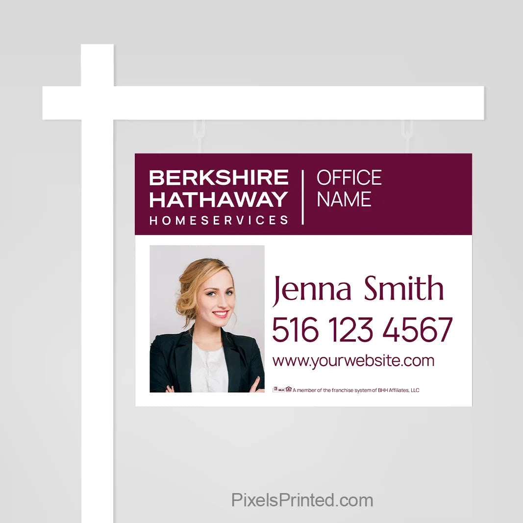 Berkshire Hathaway for sale sign panels sign panels PixelsPrinted 