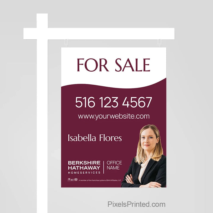 Berkshire Hathaway for sale sign panels sign panels PixelsPrinted 