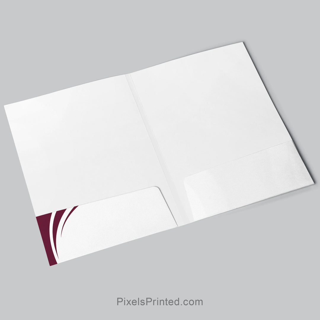 custom two pocket Berkshire Hathaway real estate folder