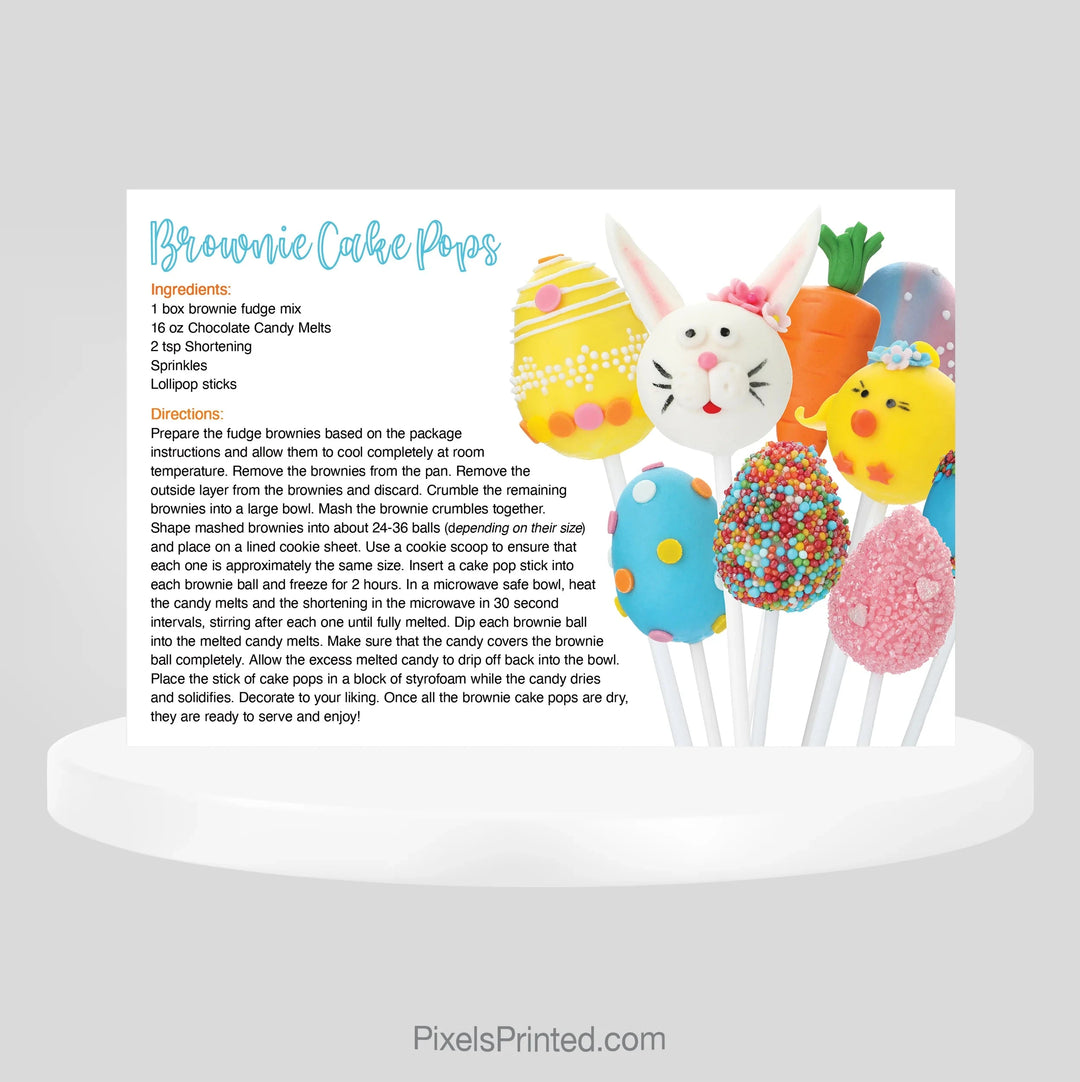 Berkshire Hathaway real estate Easter Brownie Cake Pop Recipe PixelsPrinted 