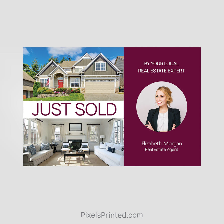 Berkshire Hathaway real estate just sold postcards PixelsPrinted 