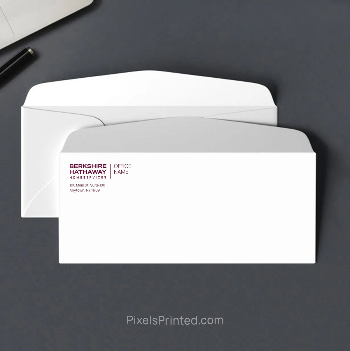 professional Berkshire Hathaway HomeServices envelope with logo
