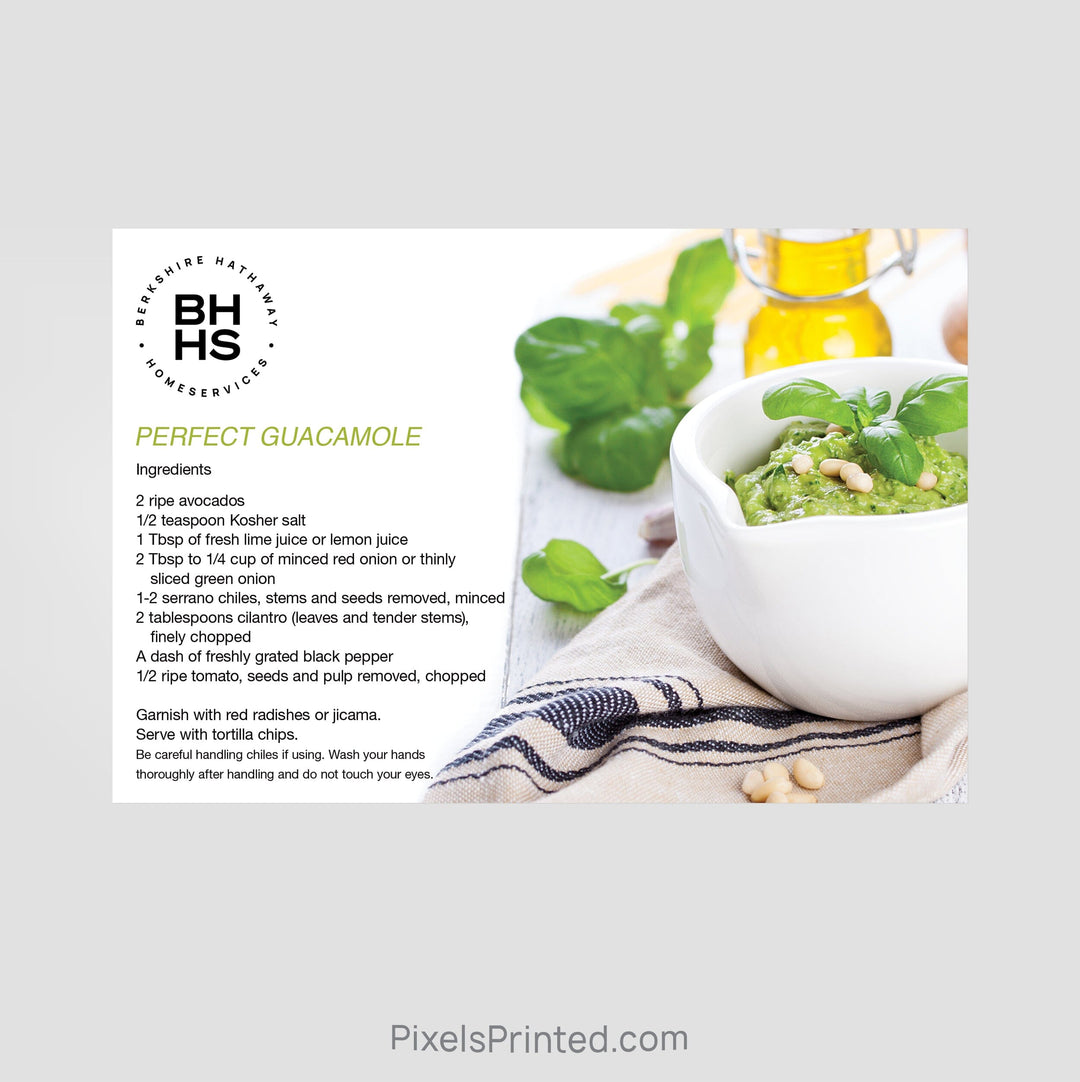 Berkshire Hathaway real estate recipe postcards PixelsPrinted 