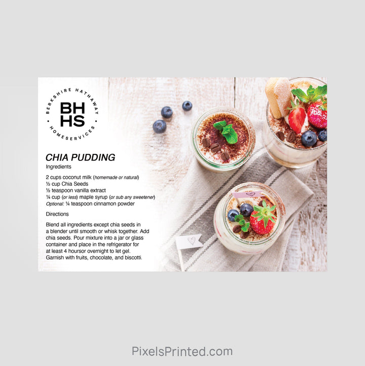 Berkshire Hathaway real estate recipe postcards PixelsPrinted 