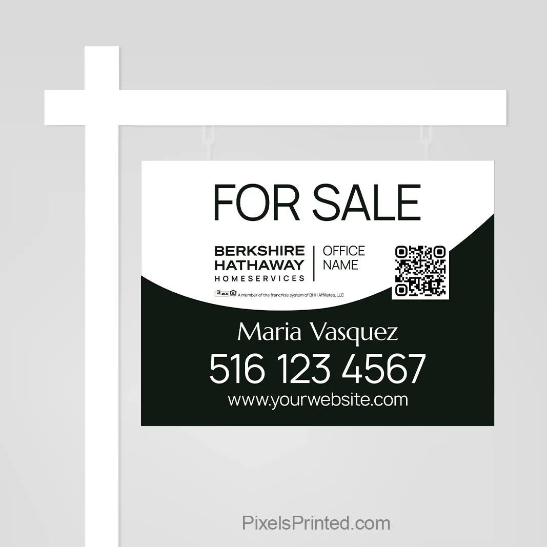 Berkshire Hathaway real estate sign panels sign panels PixelsPrinted 
