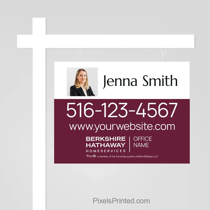 Berkshire Hathaway real estate sign panels sign panels PixelsPrinted 