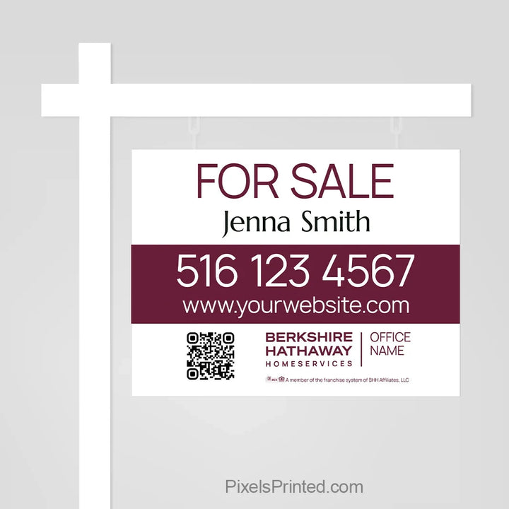 Berkshire Hathaway real estate sign panels sign panels PixelsPrinted 