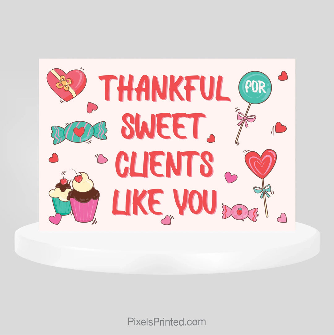 Berkshire Hathaway real estate Valentine’s Day postcard PixelsPrinted 