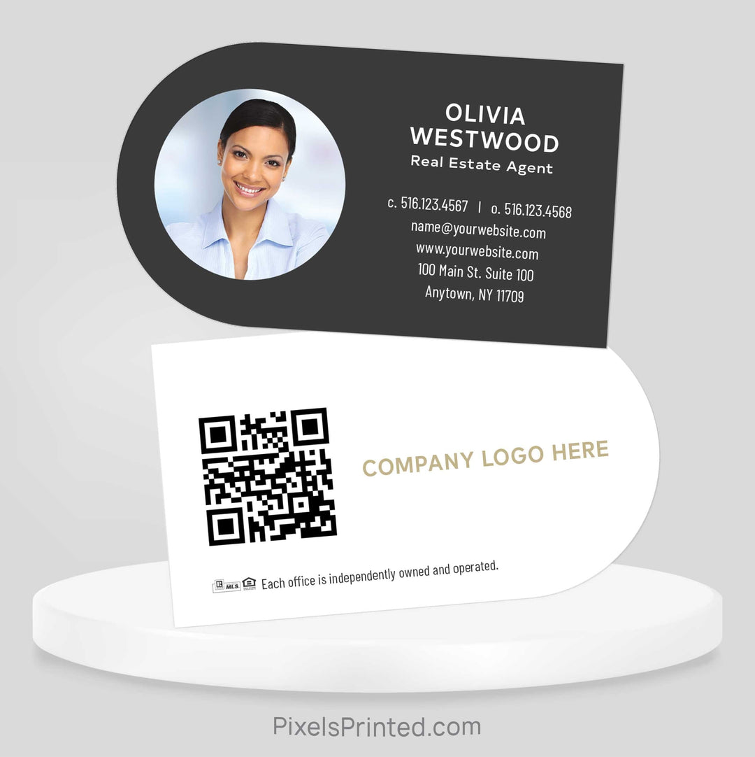Century 21 half circle business cards Business Cards PixelsPrinted 
