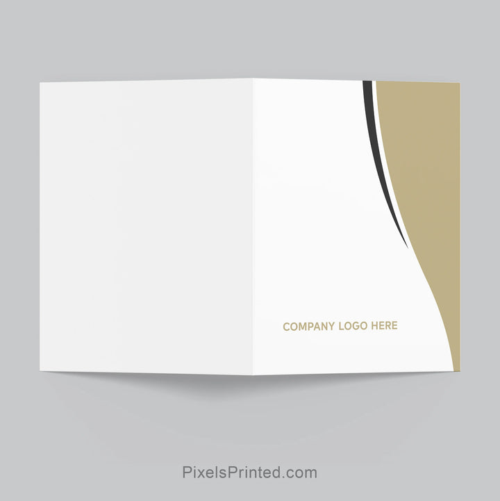custom Century 21 real estate presentation folders