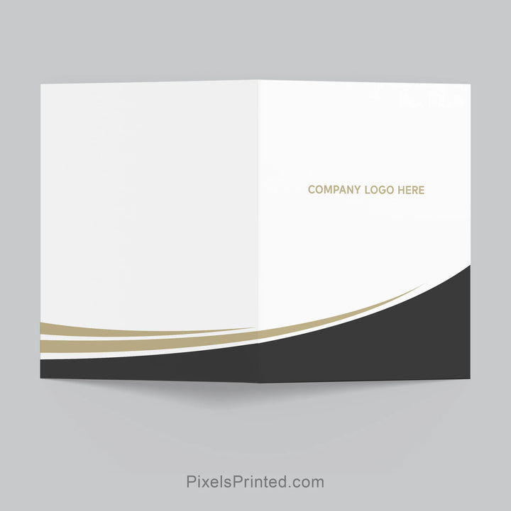 professional Century 21 real estate broker folders