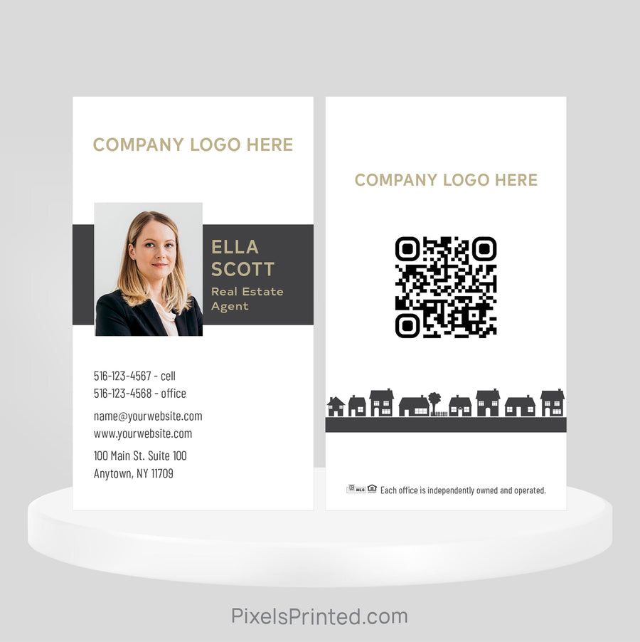 Century 21 real estate business cards Business Cards PixelsPrinted 