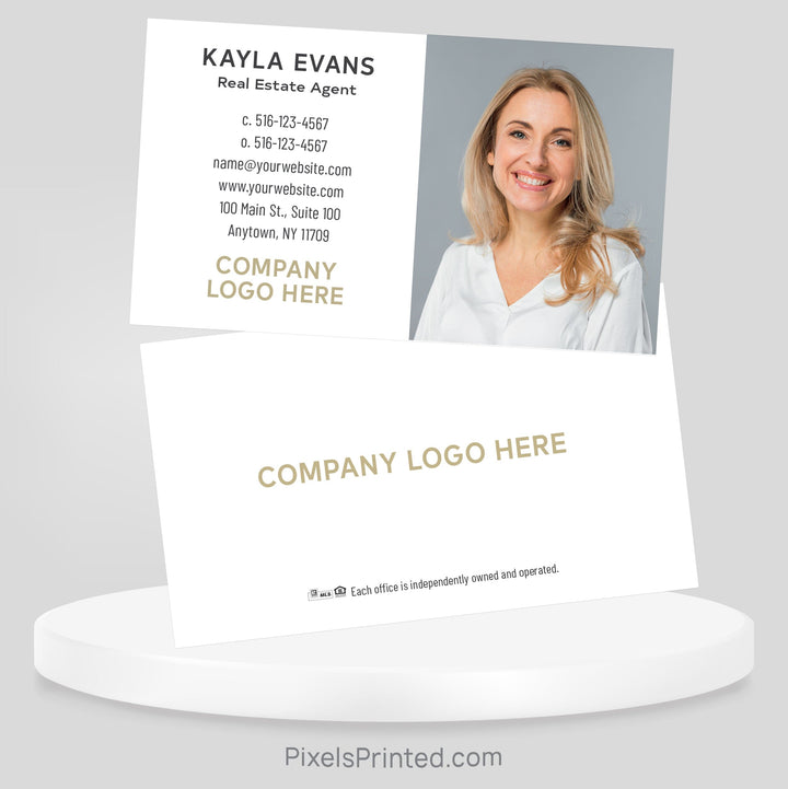 Century 21 real estate business cards Business Cards PixelsPrinted 