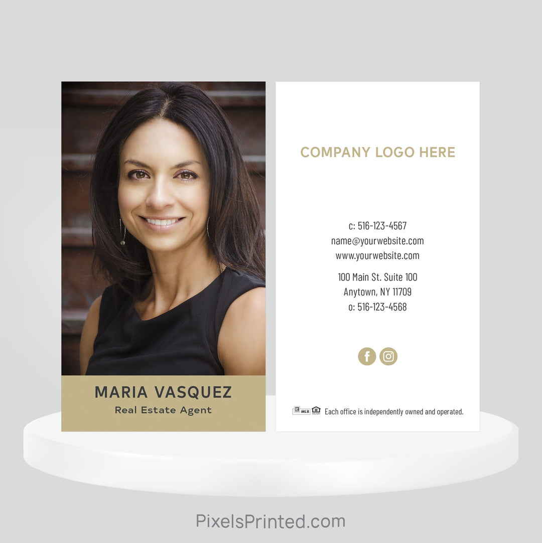 Century 21 real estate business cards Business Cards PixelsPrinted 