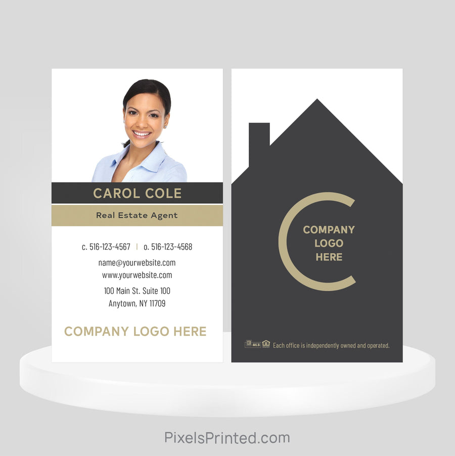 Century 21 real estate business cards Business Cards PixelsPrinted 