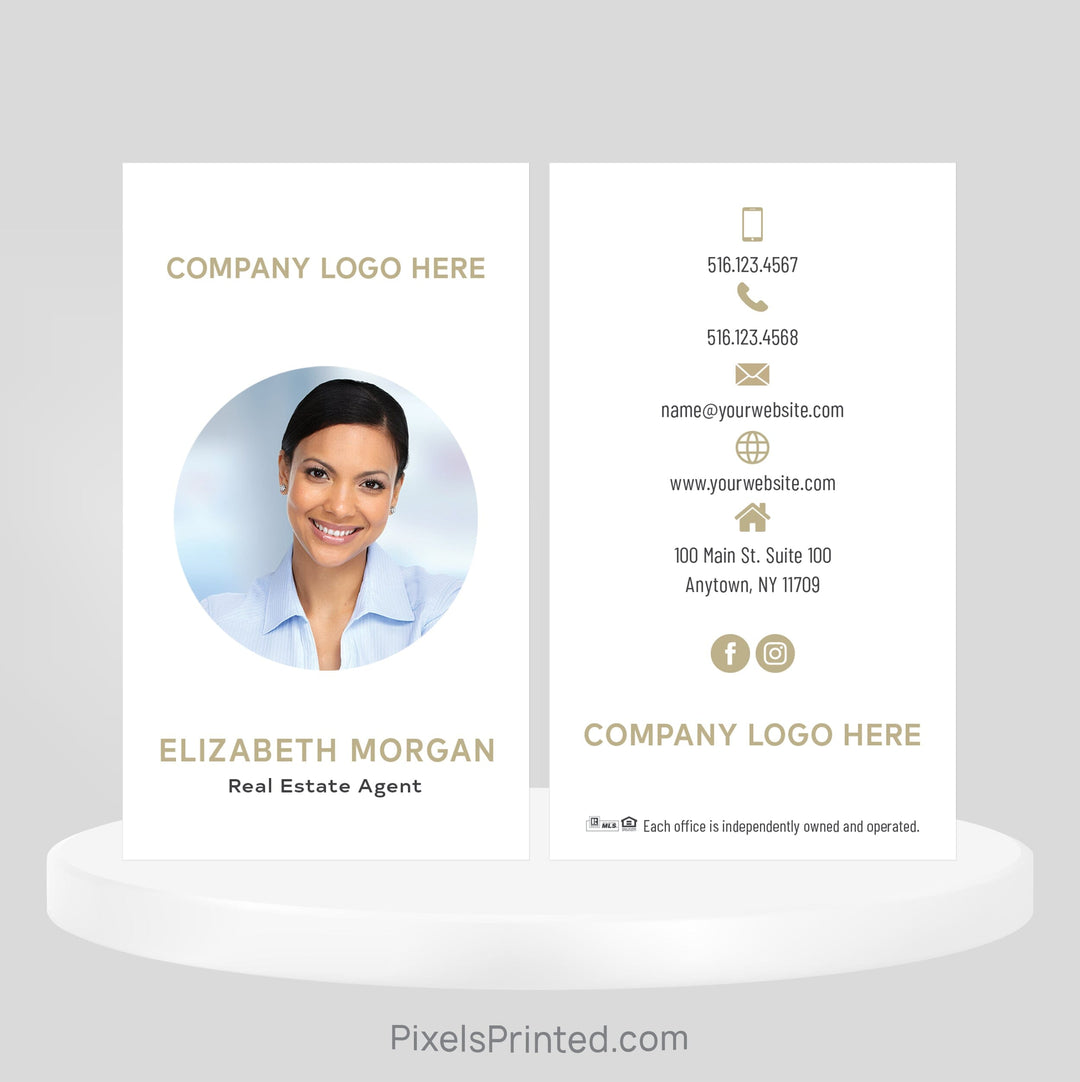 Century 21 real estate business cards Business Cards PixelsPrinted 