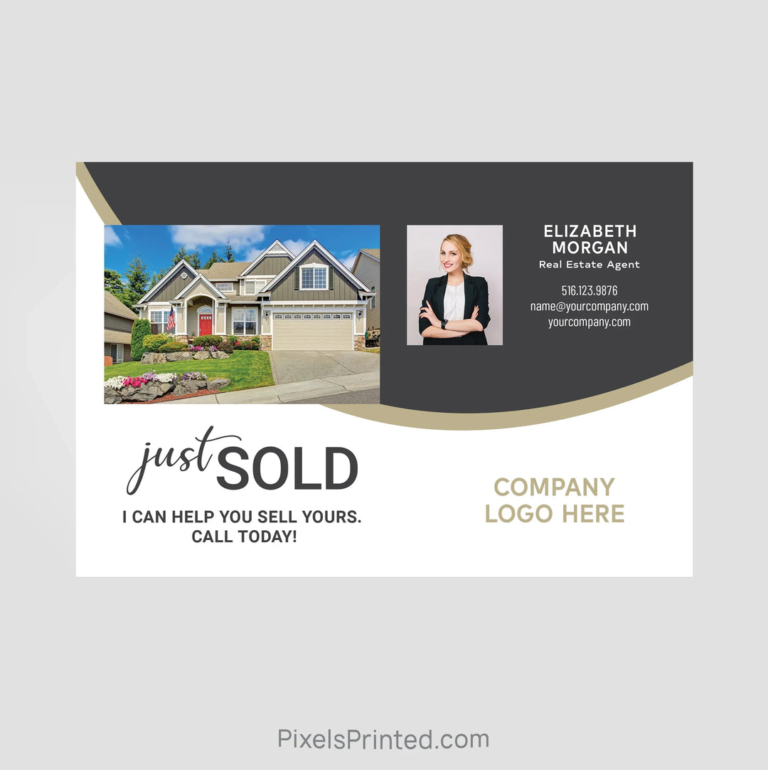 Century 21 real estate just sold postcards PixelsPrinted 