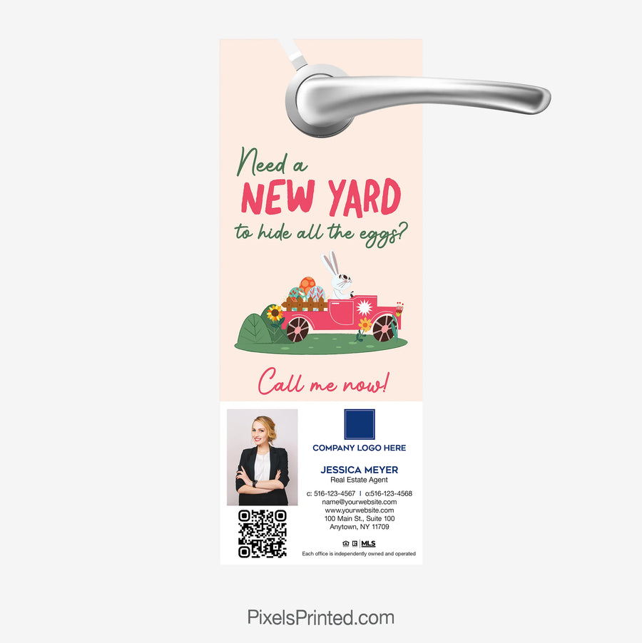 Need a new yard Coldwell Banker Easter hanger for real estate agent spring marketing
