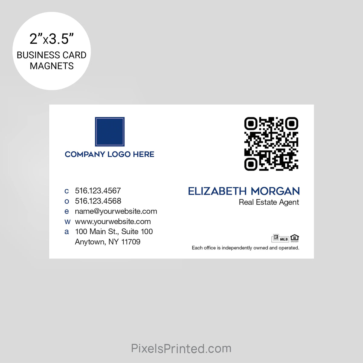 Coldwell Banker business card magnets PixelsPrinted 