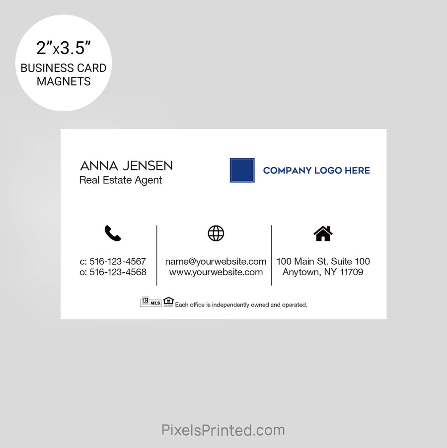 Coldwell Banker business card magnets PixelsPrinted 