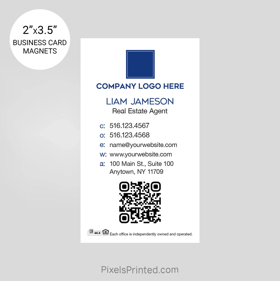Coldwell Banker business card magnets PixelsPrinted 