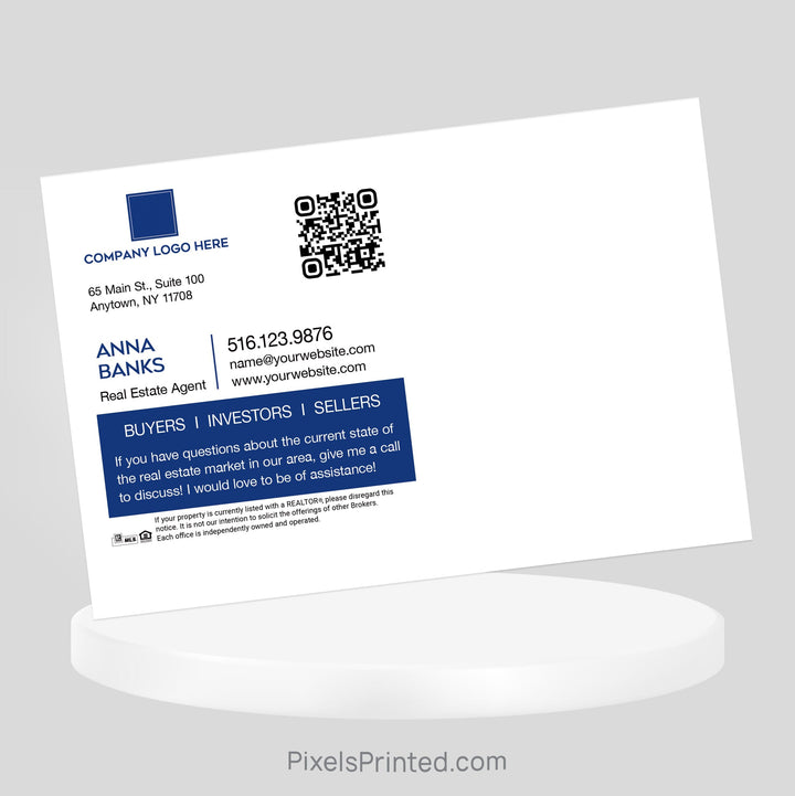 Coldwell Banker Fall activities postcards PixelsPrinted 