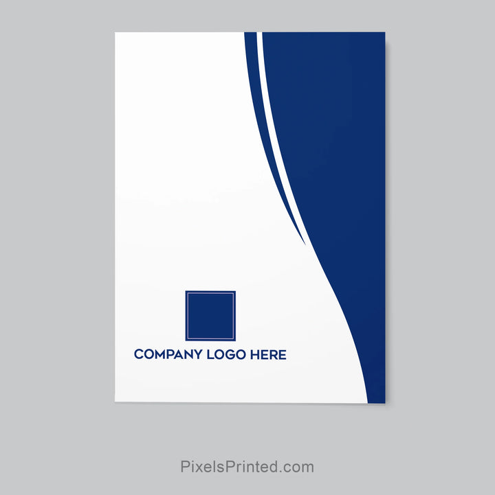custom Coldwell Banker real estate agent marketing folder