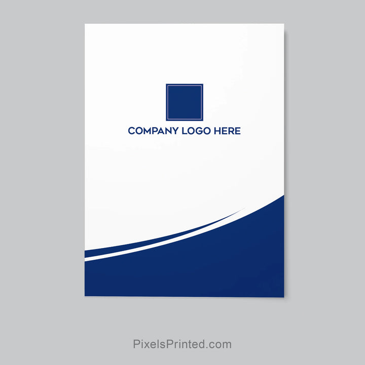 Coldwell Banker realtor presentation folder for client meetings