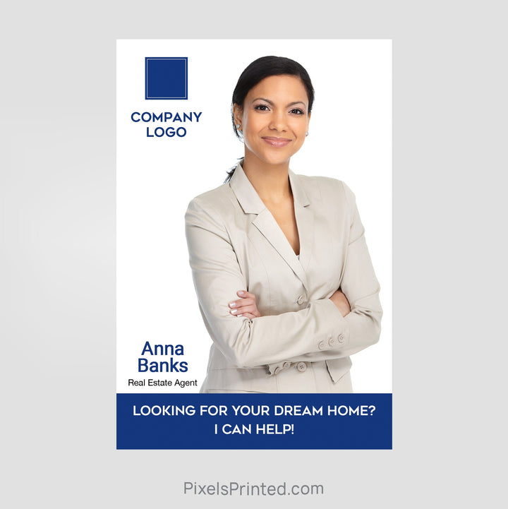 Coldwell Banker realty agent announcement postcards PixelsPrinted 