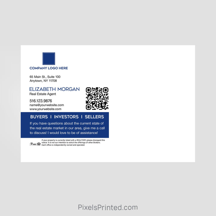 Coldwell Banker realty agent announcement postcards PixelsPrinted 