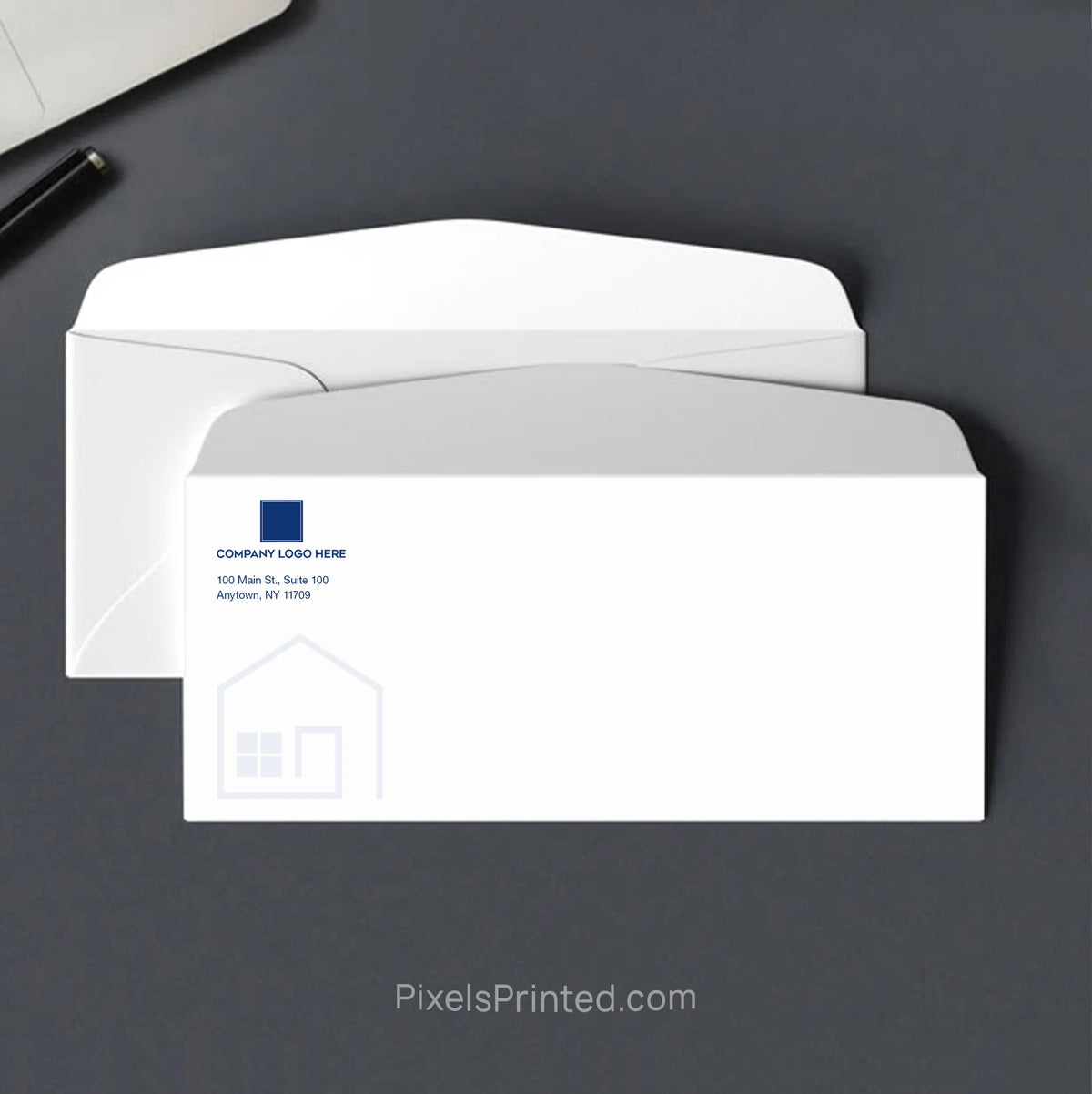 Personalized Coldwell Banker Realty office envelope with return address