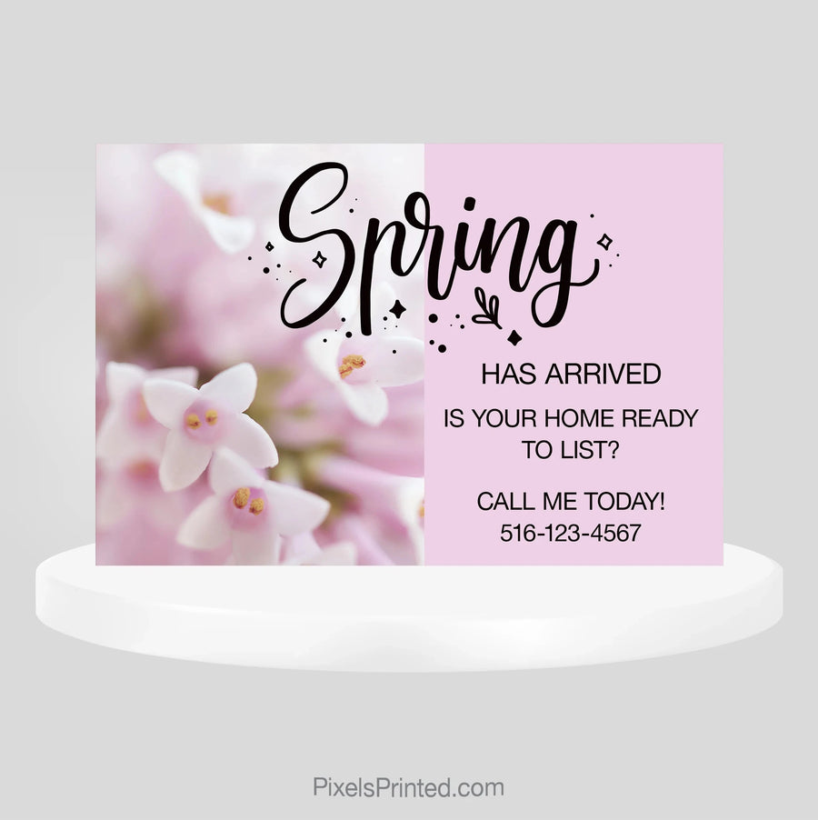 Coldwell Banker realty hello spring postcards PixelsPrinted 