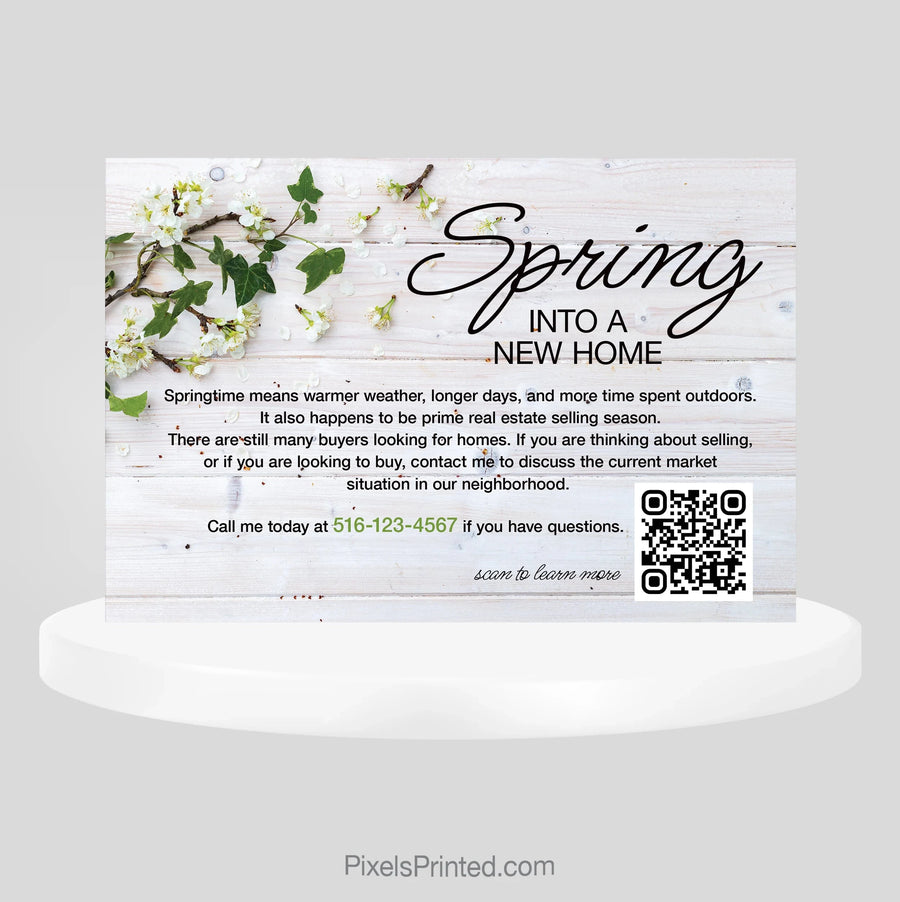 Coldwell Banker realty hello spring postcards PixelsPrinted 