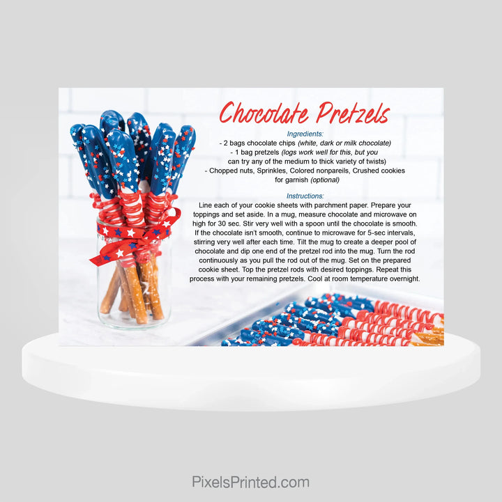 Coldwell Banker realty Independence Day recipe mailers PixelsPrinted 